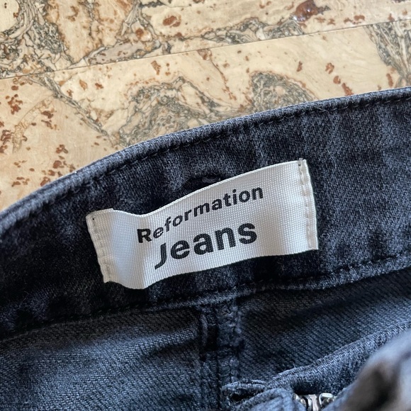 REFORMATION JEANS Kayo High & Skinny - Erie wash Size 26 - Picture 7 of 13